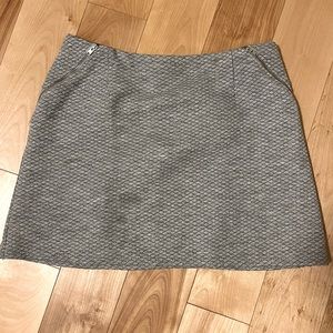 Grey skater skirt